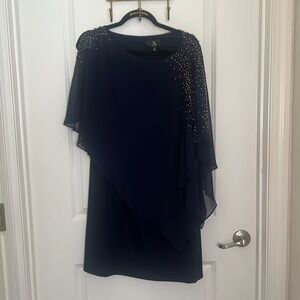 Navy Blue float size 12 dress. Super stretchy and flowy
